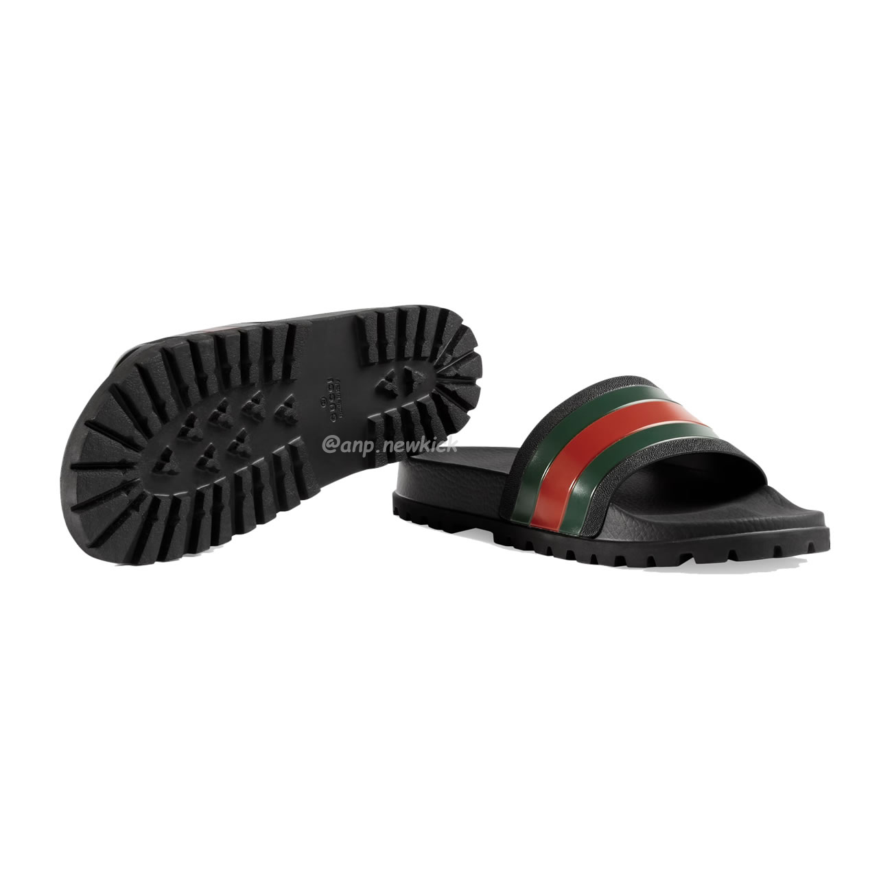 Gucci Mens Woven Leather Sandals 429469 Gib10 1098 (7) - newkick.cc